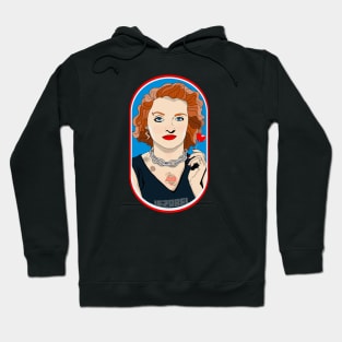 Bette Davis Tattooed Hoodie